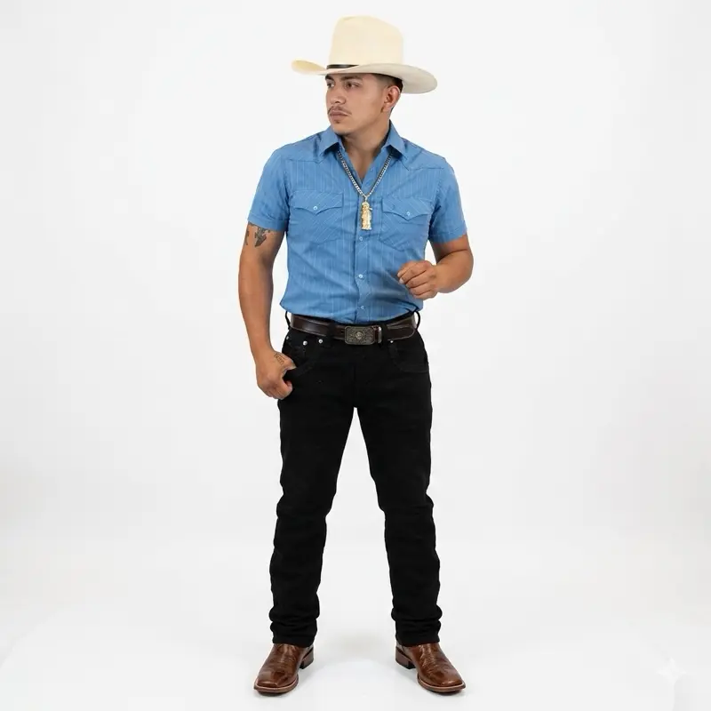 Men short-sleeved shirt