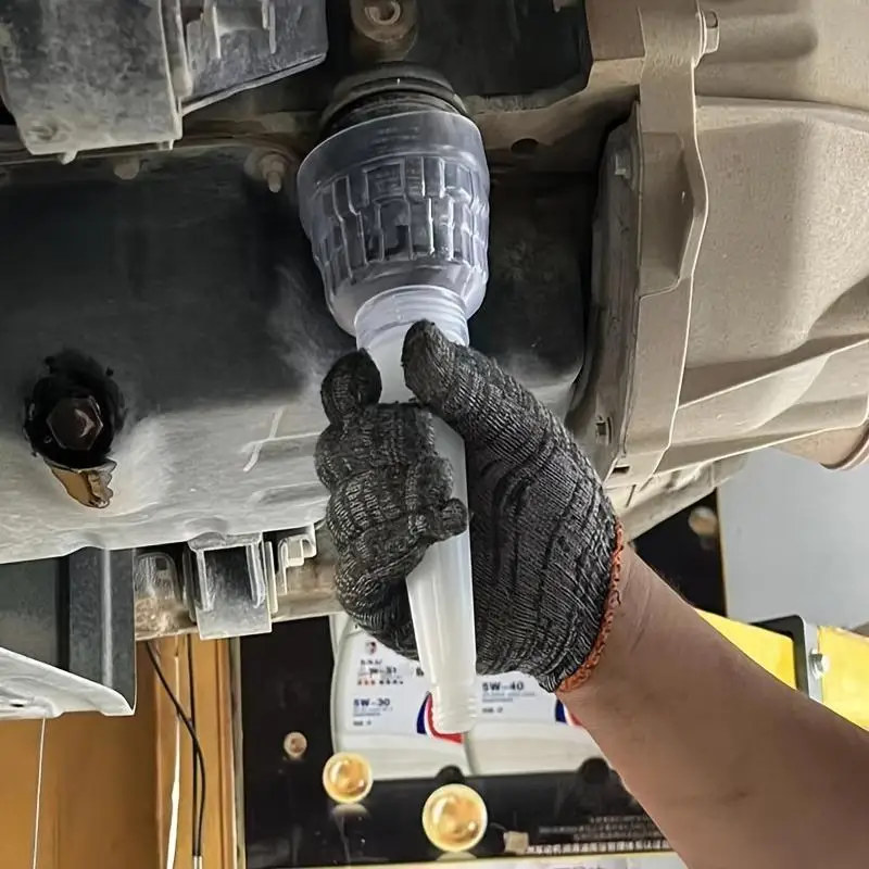 Car Maintenance Disassembly Oil Filter Core, Anti-splash Anti-scalding Plastic Funnel, 1 Count Multipurpose Anti-scalding Mobile Phone Oil Filter Core