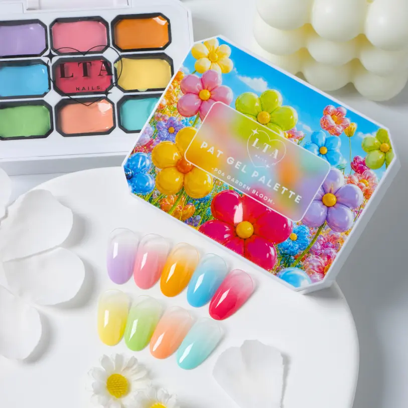 P06 Garden Bloom - PAT PAINTING GEL Ombre & Aura Nail Art Gel