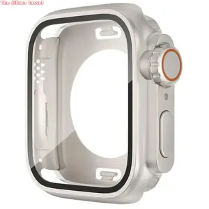 iWatch Waterproof-Dustproof Full-Coverage Protective Case, Durable Scratch-Resistant Wearable Protection Accessory (Compatible with 40mm/41mm/44mm/45mm iWatch) Ideal for Daily Use