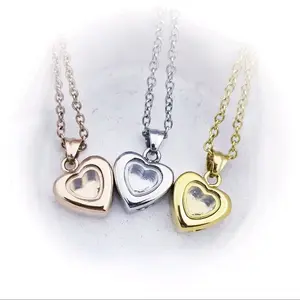 Fillable Urn Cremation Necklace - Gold, Rose Gold, or Silver