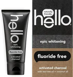 Hello Charcoal Toothpaste Oral Whitening Peppermint