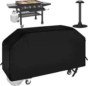 NEXCOVER 36 Inch Blackstone Grill Cover | Blackstone Accessories| Blackstone Griddle Accessories| Waterproof 600D Polyester BBQ Cover | Heavy Duty Barbeque Cover with Support Pole. Cleaning
