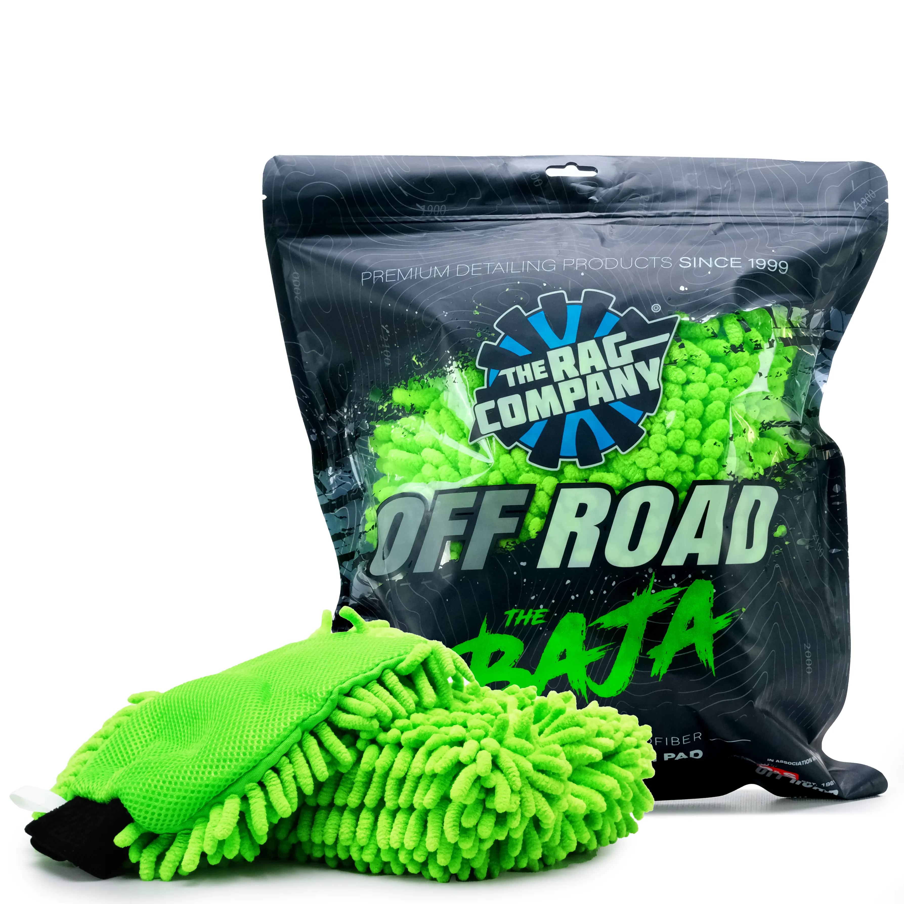 The Rag Company Off Road Baja Combo: Wash Mitt + Wash pad 2 Pack