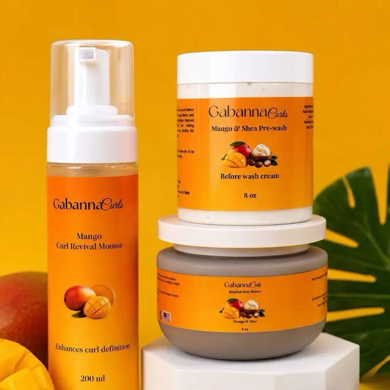 Gabanna Curls Mango & Shea Butter Collection