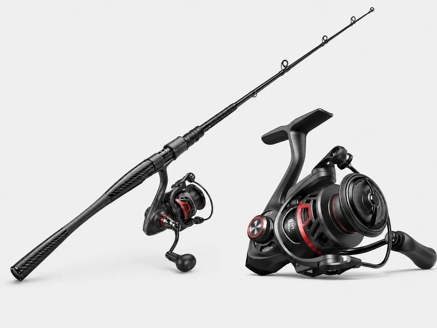 Piscifun Carbon X3 Spinning Reel and Carbon R1 Fishing Rod Combo, Lightweight Freshwater Fishing Rod and Reel Set, 30LB Drag, IM8 Carbon Rod, Fuji Guides