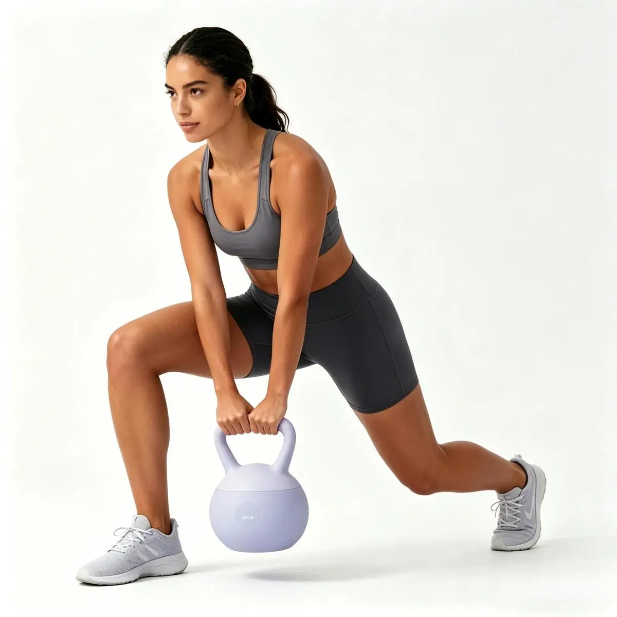 Soft Kettlebell 25 lbs, Blue High Performance PVC Weight with Floor-Protecting Shock-Absorbing Base & Wide Grip Handle for Home Gym Strength Training, Bodybuilding-Inspired Kettlebells, High Performance Kettlebells
