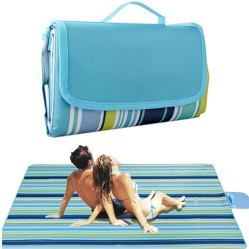 Outdoor And Picnic Blankets Oversize Sand-proof And High Quality Portable Beach MATS for Camping And Hiking Holidays