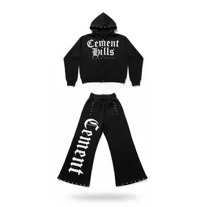 Black Cement Hills Tracksuit
