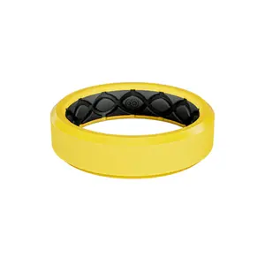 Zeus Pulse Yellow Thin Ring