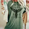 Comfort Colors - Free Bird Shirt | Boho TShirt | Eagle Shirt | Thunderbird Shirt | Retro Music graphic tee | Vintage Inspired women Shirt