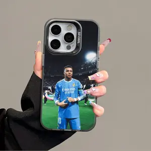 IPhone 17 Promax Mbappé Phone Case Anti Drop Protective Case Suitable For iphone 16 15 14 13 SAMSUNG S25 24 23 22 ULTRA Acrylic Football Phone Case