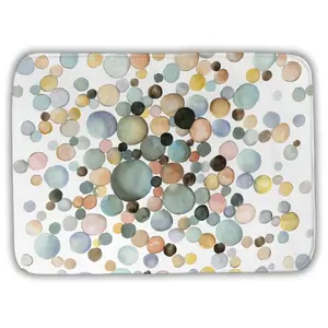 Begin Home Decor C1BM1724A53M4N 17 x 24 in. Little Bubbles Bath Mat - Stylish Bathroom Shapes Decor