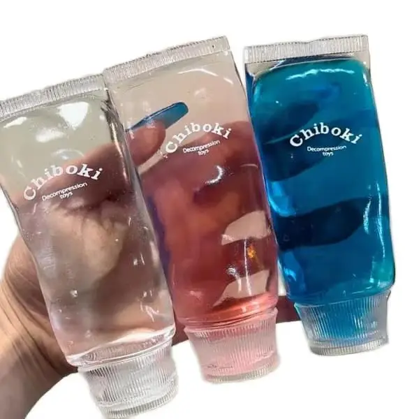 Viral TikTok  Relief Squeezable Gel Toy, Creative Soft Rubber Imitation Cleanser Toothpaste Bottle Fidget Toy For Adult Anxiety Relief Kids Electric Dirt Bike with Brakes Reusable Skin Picking Slow-Rising Textured Cubes Squishy  Stick  Jellyfish Cheese