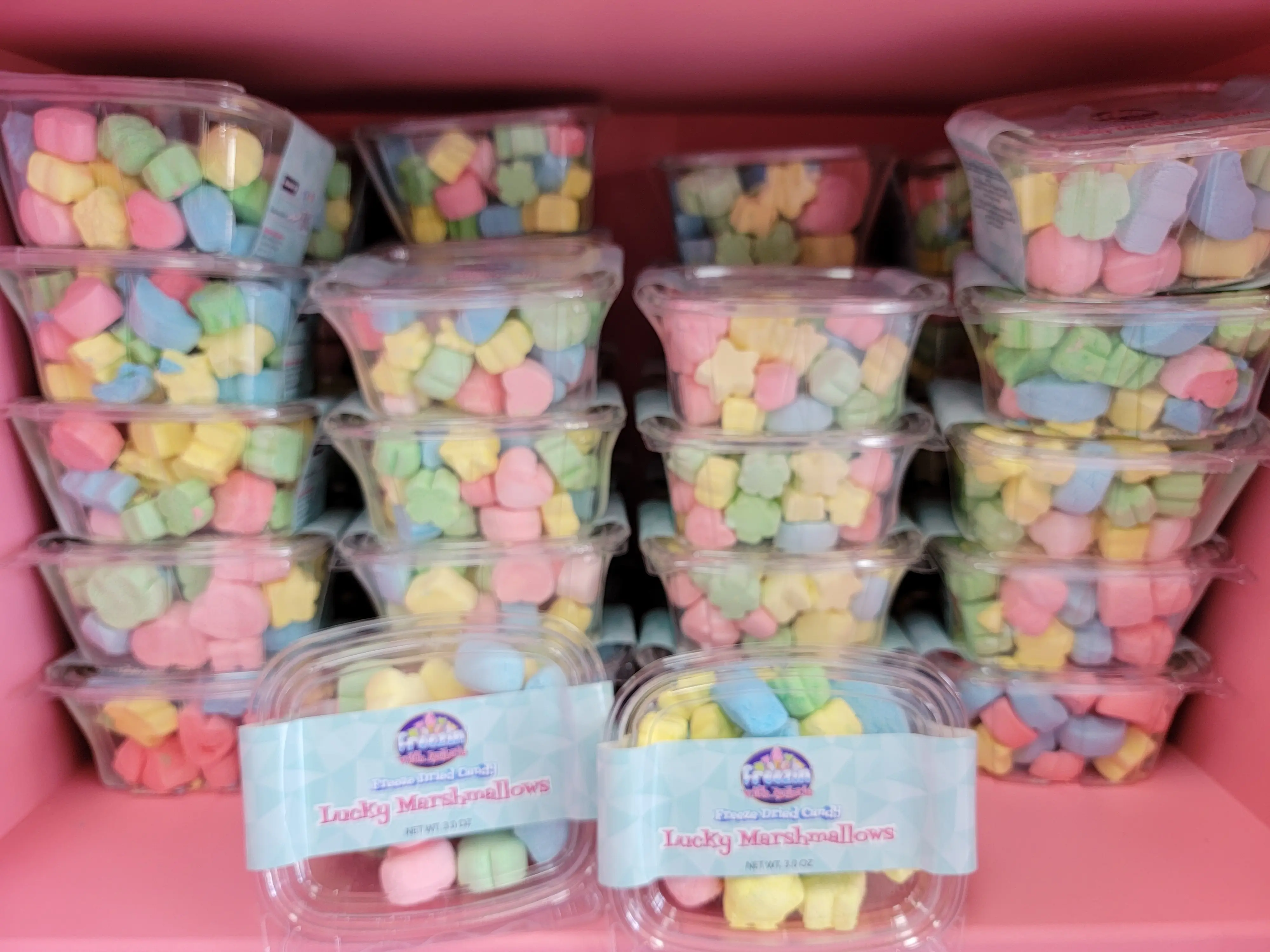 Freeze Dried Lucky Marshmallows Freeze Dried Lucky Marshmallows