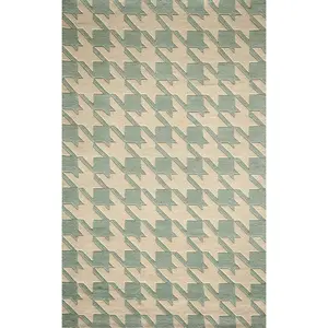 Momeni Delhi DL-55 Light Blue Contemporary Hand Tufted Rug