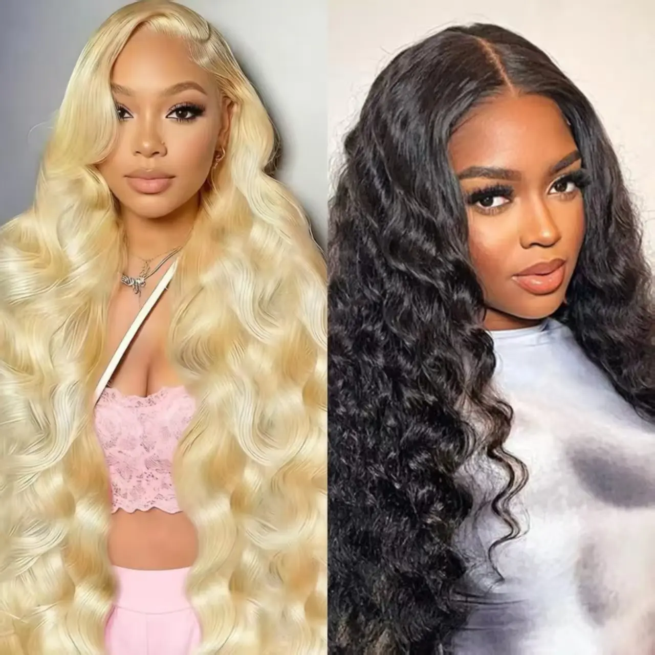 [Combo sale 26"&22"]"   2 wig " Lace Front Wigs 13x4 Human Hair with Baby Hair 180% Density Human Hair Wigs for Women