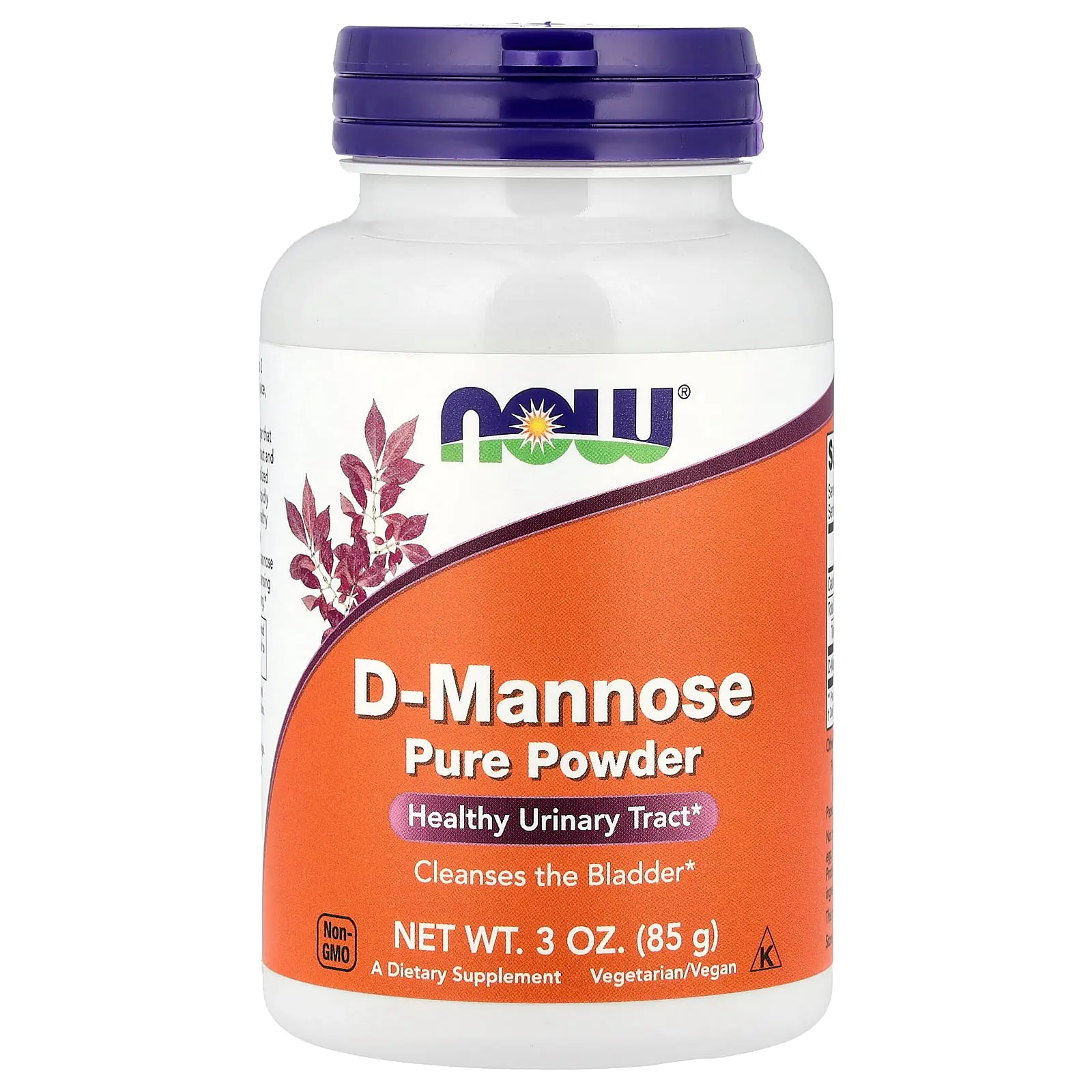NOW Foods D-Mannose Pure Powder, 3 oz (85 g)