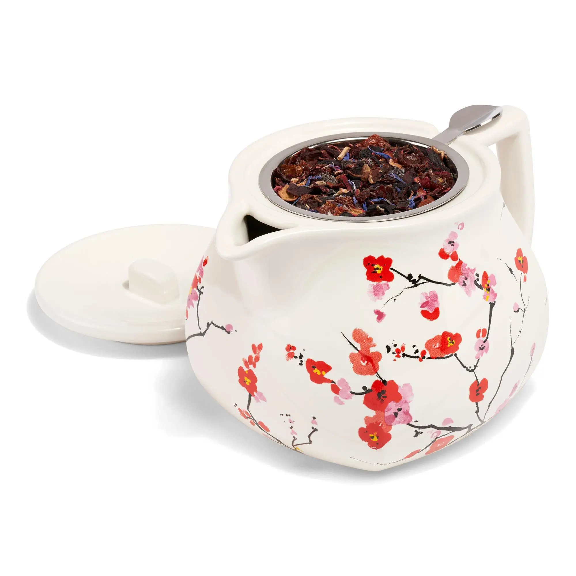 Tea Forte Sakura Flower Fiore Teapot with Infuser Tea Forte Sakura Flower Fiore Teapot with Infuser
