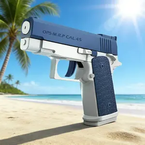 M1911 Water Gun Pistol Huge Capacity LeakProof Long Range Summer Blaster for Kids Adults Beach Pool Outdoor Water Fight Toy Game