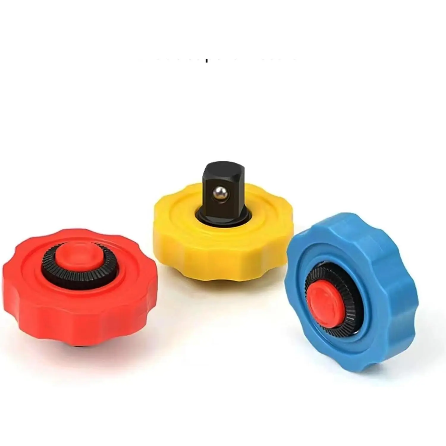 1/4" 3/8" 1/2" Drive Thumbwheel Ratchet Set,72  Finger Ratchet,Palm Ratchet Wrench 3 count