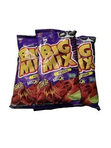 Big Mix fuego (pck 3 80grams) spicy and crunchy.