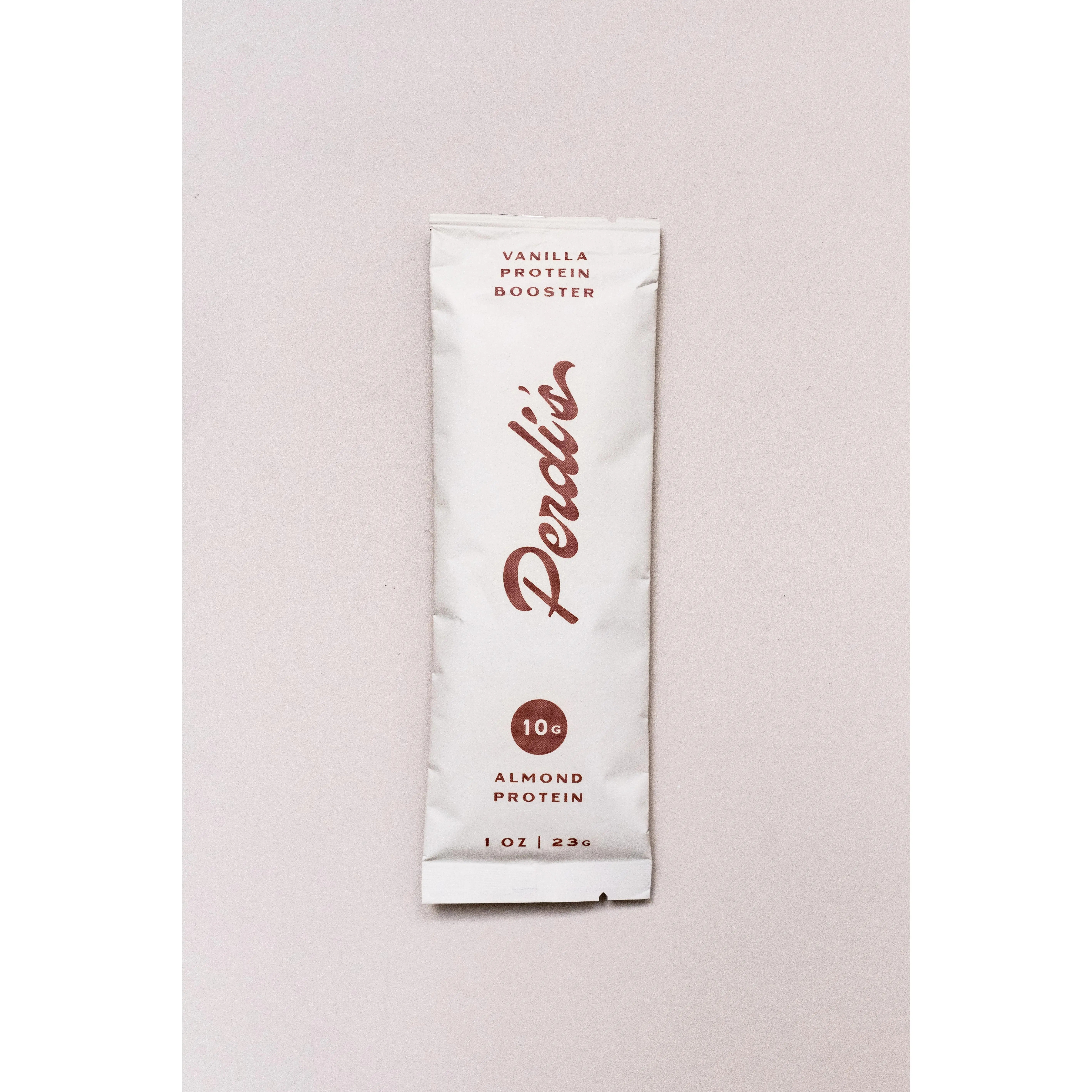 Perdi's Dessert Protein 12-Pack Vanilla - 1 oz Packets with Almond Protein, Maple Sugar & Vanilla Bean - US Origin