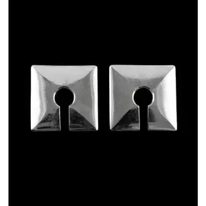 Crate White Brass Ear Weights