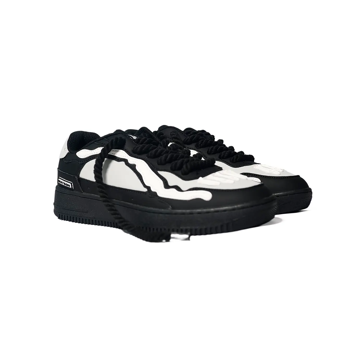WATSON BONES Sports Sneakers, Night Fall Theme Shoes with Male Sizing Options