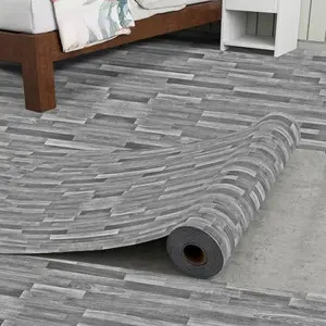 Thick Waterproof PVC Bathroom Floor Sticker, Durable Pvc Material, Self-Adhesive Non-Slip Kitchen Tile Update, Easy Installation Home Renovation, Decorative Flooring