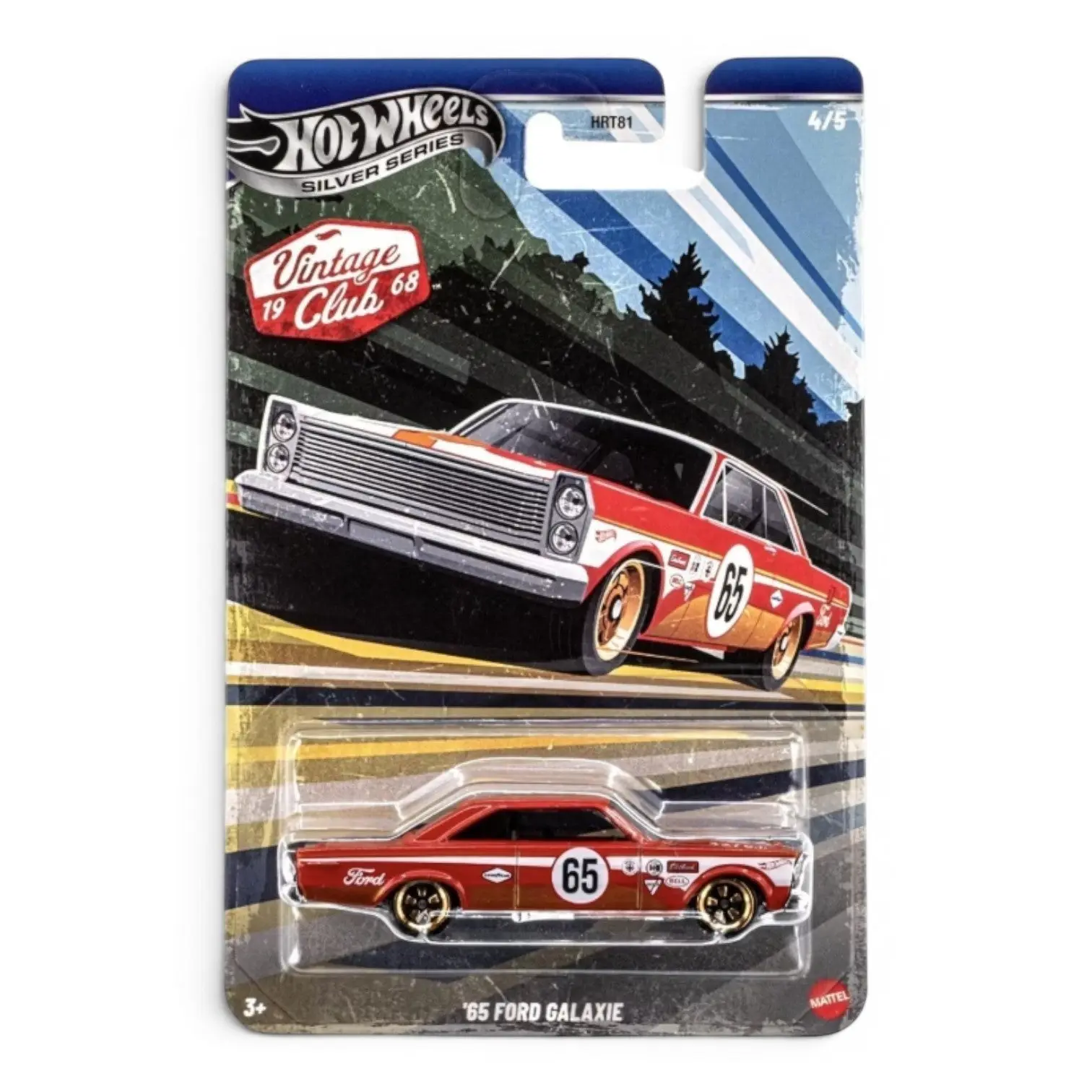 Hot Wheels Silver Series Vintage Club 1968: '65 Ford Galaxie #4/5