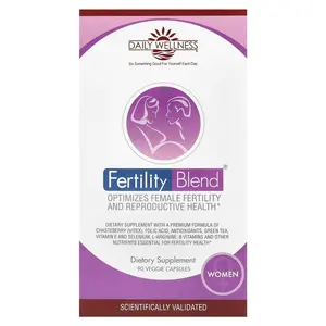 Daily Wellness Company Fertility Blend® for Women, 90 Veggie Capsules