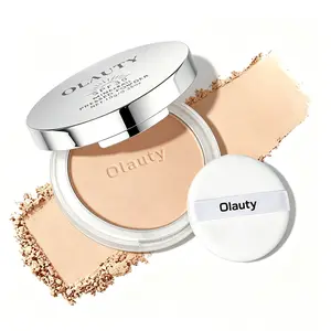 Lightweight 10g Mineral Powder Foundation Cosmetic - Smooth, Oil-Free, Moisturizing, Hydrating, Mild, Full Coverage, Seamless Blending, Concealing & Setting, Sun Protection, Includes Puff & Mirror