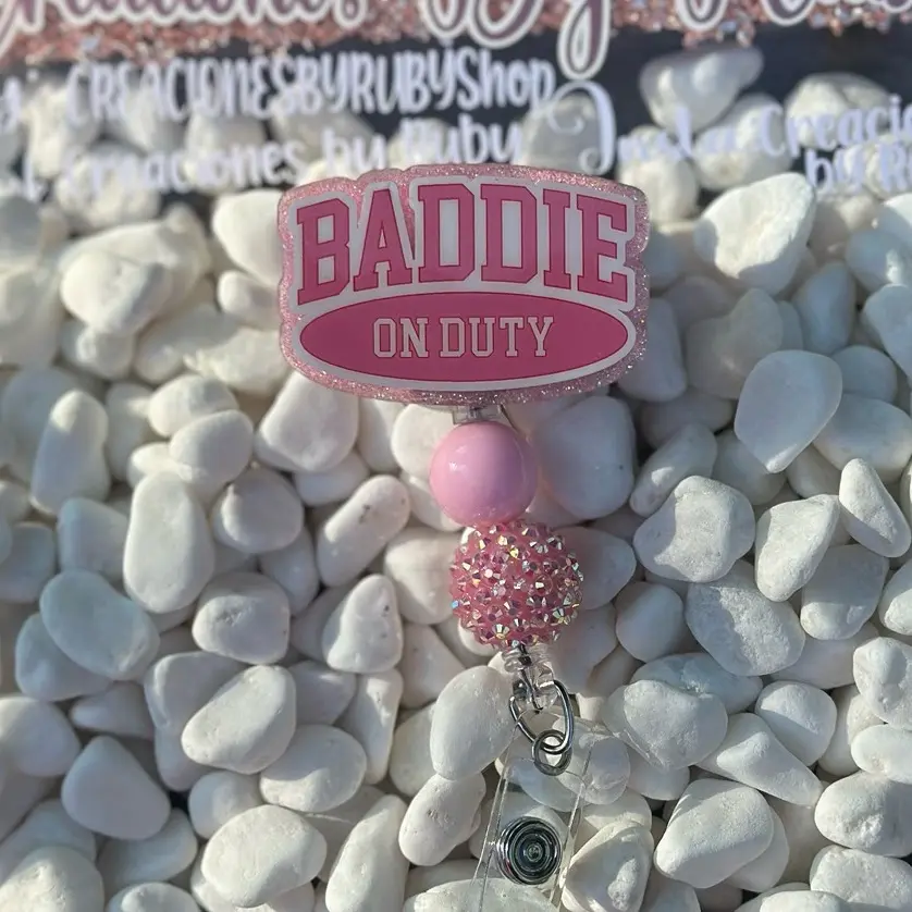 Baddie badge reel