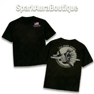 Lockheed Martin Project Skunk F-22 Raptor 2 Sided T-Shirt, Tactical Military Jet Graphic Tee, Streetwear Cotton Top For Aviation Enthusiasts, Unisex Casual Apparel, Gift For Men, Top Menswear