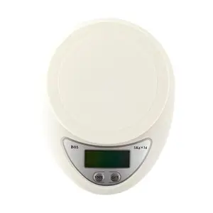Love Harbor Kitchen Scale with Bowl, High Precision Digital Food Scale for Baking, 1g Increment, Tare Function, Stainless Steel