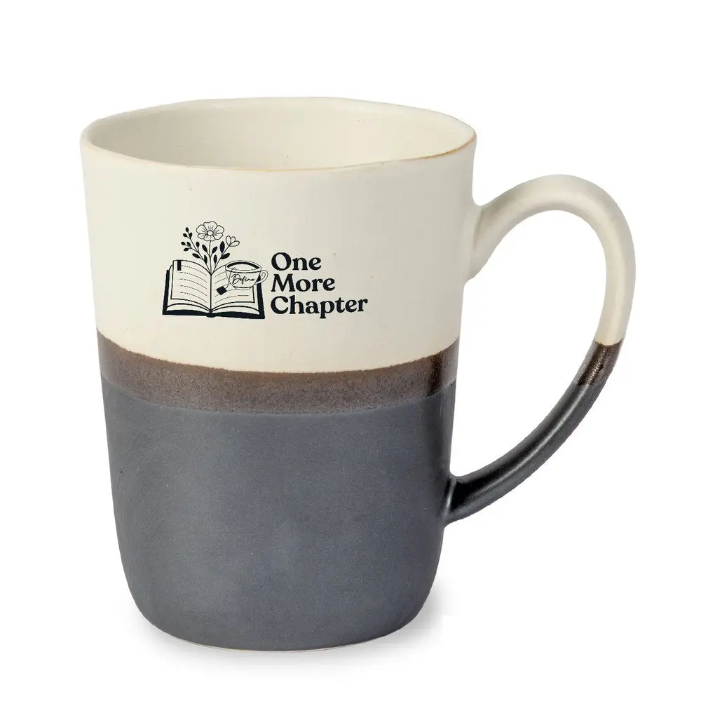 'One More Chapter' Porcelain Mug - 15 oz. Ceramic Drinkware