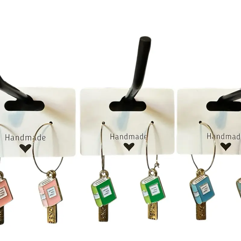 Bookish Earrings, Book Lover Earrings, Bookish Merch