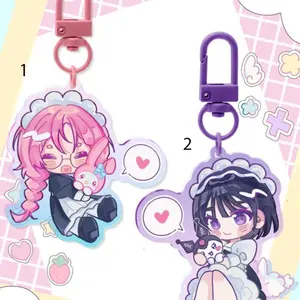 Alien stage Mizi and Sua Acrylic keychain