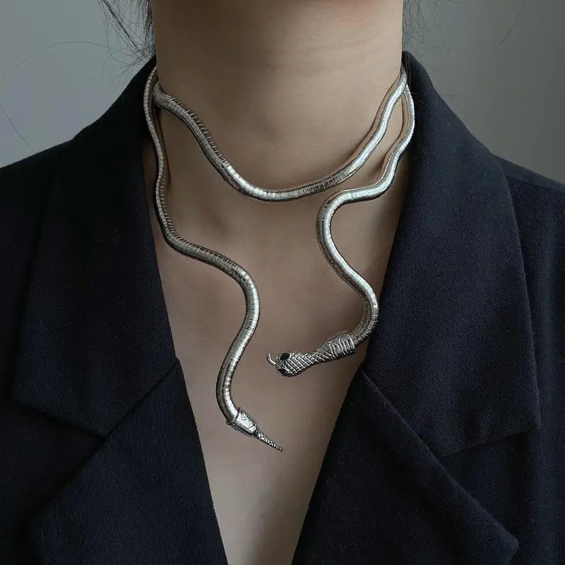 Bendable Snake Necklace & Bracelet