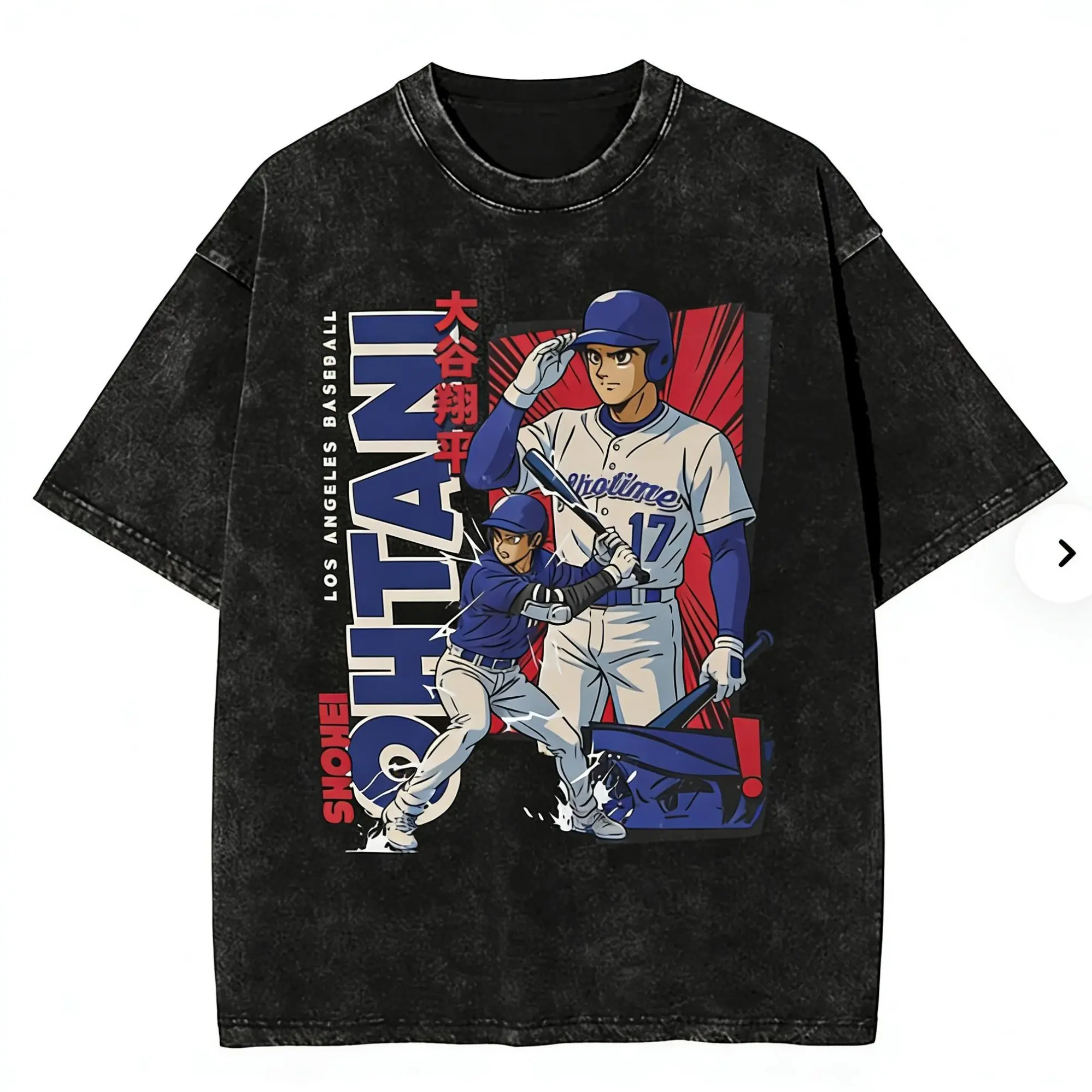 Washed T-shirt-Black