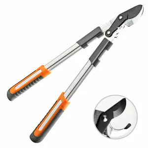 18-inch tree pruning shears, non-stick sharp edge steel blades, manual hedge shears, garden tools for shaping and pruning shrubs