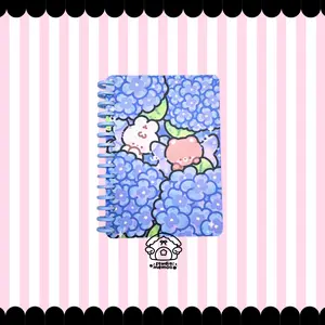 hiding in hydrangea sticker book