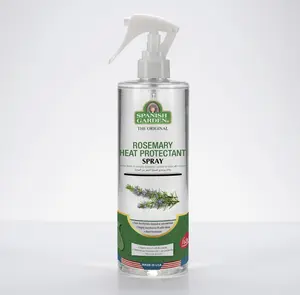 Rosemary Heat Protectant Rosemary Water Spray - Lightweight Thermal Shield Haircare with Nourishing Oils for Daily Hair Growth, Damage Protection, Frizz Control, Moisture - Safe for All Hair Types