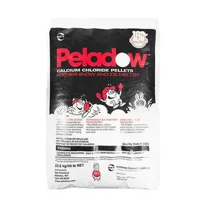 Peladow Calcium Chloride Pellets - Fast-Acting and Powerful Ice Melter