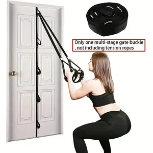 Door Pull Rope Door Lock Accessory Set, No Installation Required, Multi-Point Resistance Strap, 5.1m Door Anchor Bandage, Fitness Training Straps