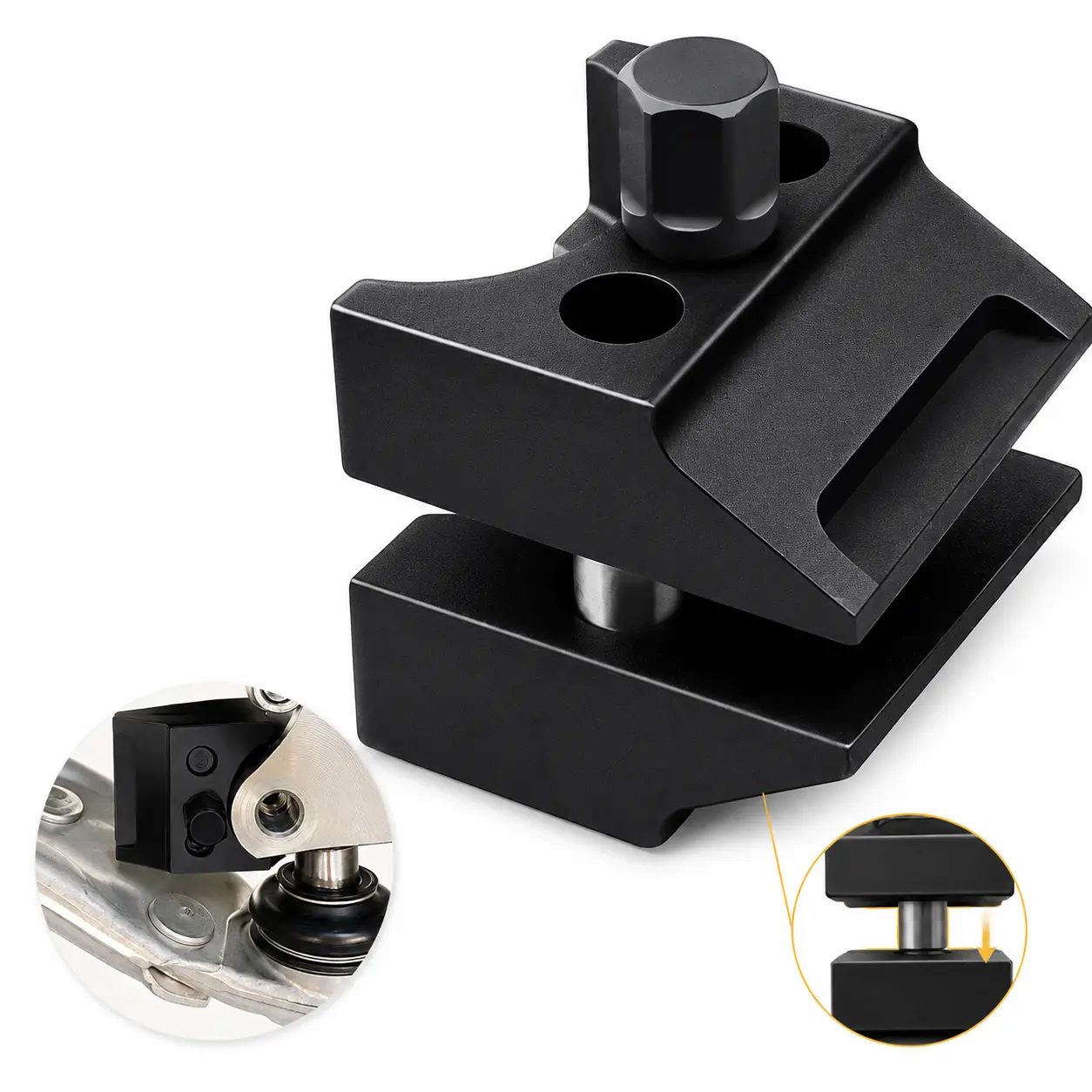 Professional Strut Spreader & Hub Separator Tool - Heavy-Duty Universal-Fit Suspension Knuckle Repair Kit for BMW, Audi, VW, Ford