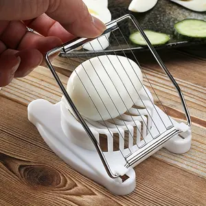 Multifunction Kitchen Cut Egg Slicer Sectioner Cutter Mold Flower Edges New Egg Shaper Kitchen Accessories High Quality