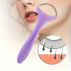 Portable Facial Hair Removal Tool, Facial Wand, No Fragrance, Low Allergy, High Quality, Easy to Use, No Power Needed, for Forehead, Chin, Cheeks