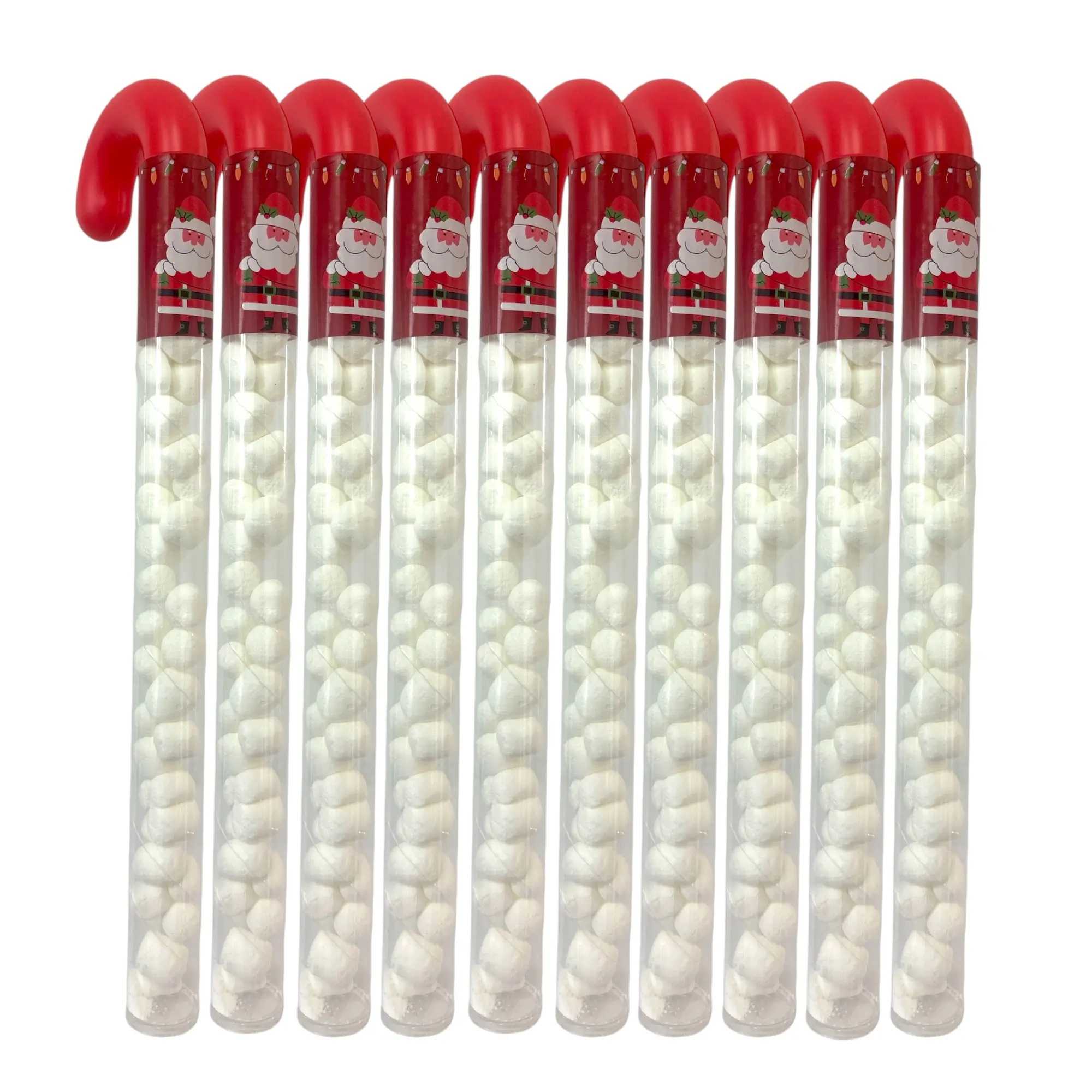 G-BOX Candy Cane Mini Marshmallow Pack - 10 Freeze Dried Candy Canes